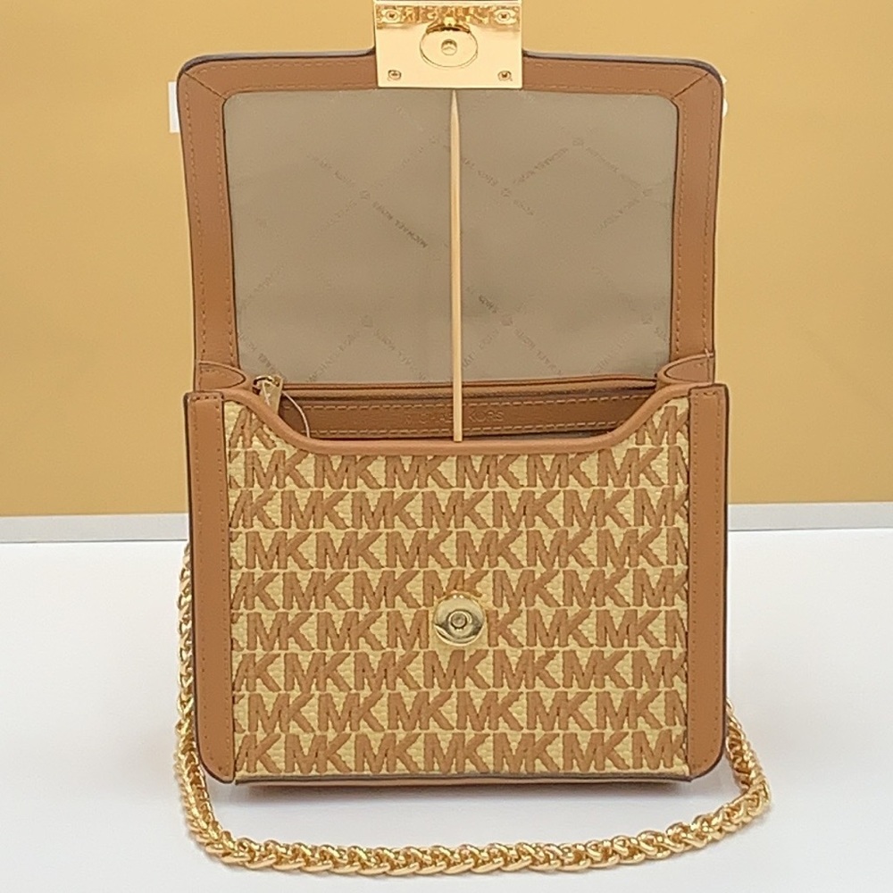 MICHAEL KORS SONIA SMALL SQUARE SHOULDER XBODY - Picture 4 of 15